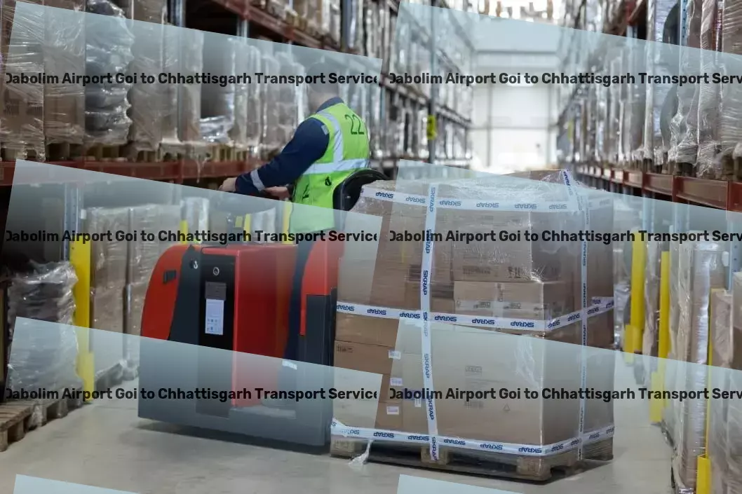 Dabolim Airport Goi to Chhattisgarh Luggage Courier Fostering growth with pioneering strategies! - Immediate delivery services